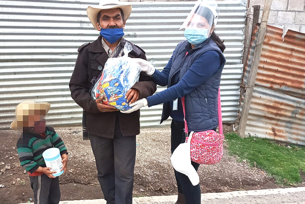 Las familias beneficiarias han sido afectadas por el COVID-19.