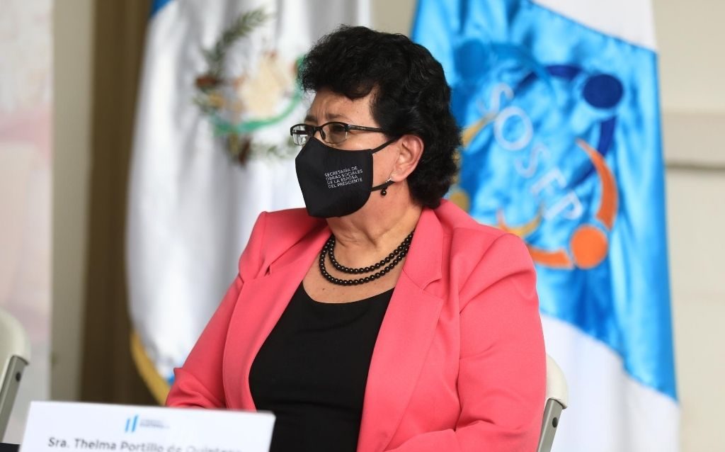 Secretaria de la SOSEP, Thelma Portillo, dirige reunión de CONAPROV. 