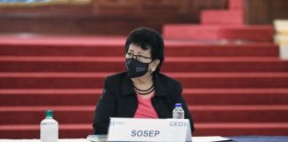 Secretaria de SOSEP, Thelma Portillo participó en la reunión de Gabinete Específico de Desarrollo Social