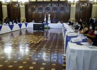 Este jueves se realizó la quinta reunión ordinaria del Gabinete Específico de Desarrollo Social.