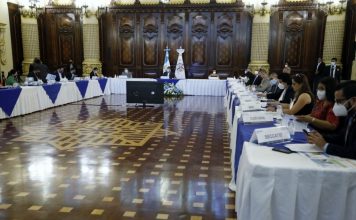 Este jueves se realizó la quinta reunión ordinaria del Gabinete Específico de Desarrollo Social.