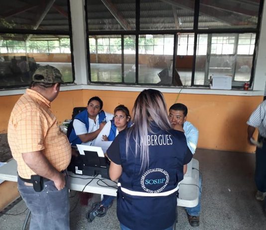 SOSEP BRINDA APOYO EN HABILITACIÓN DE ALBERGUE EN VILLA NUEVA